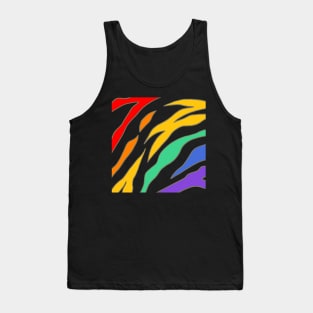 TIGER PRIDE RAINBOW Tank Top